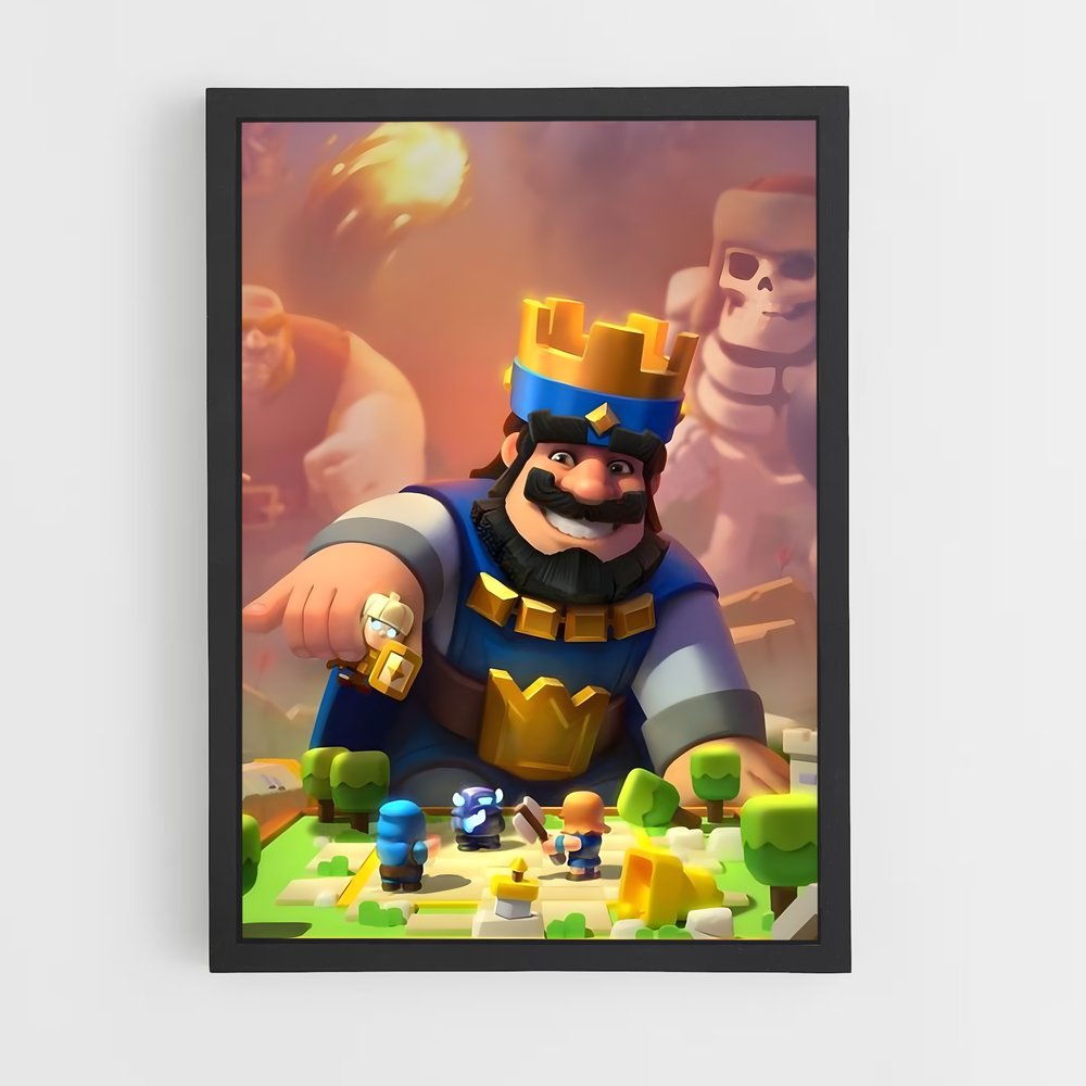 Poster Clash des Titans – affiche Clash royale (vue 2)